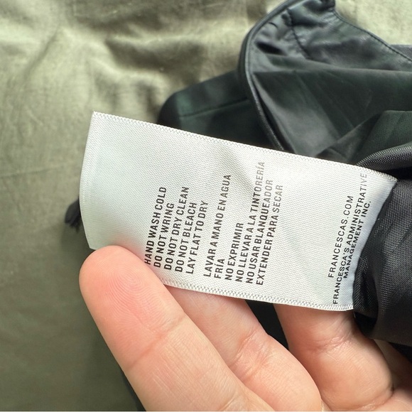 Francesca’s Blue Rain Black Faux Leather Skort
Size M Dark Academia Tennis Prep - Picture 6 of 6